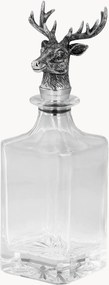 Decanter decorativo placcato in argento Walden