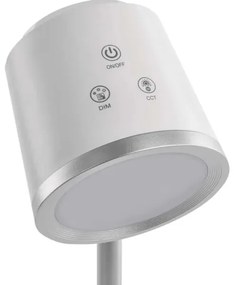 LED Lampada da tavolo ricaricabile dimmerabile 4in1 LED/6W/3,7V 3000K/4000K/6500K bianco