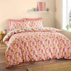 Set copripiumino e federa per letto matrimoniale 200x200 cm Fiesta – Sassy B