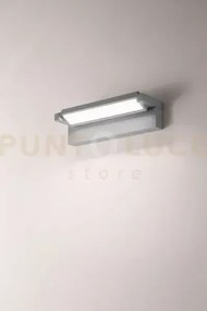 Applique in alluminio grigio cemento display doppia emissione led 3...