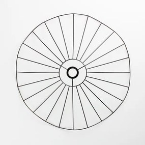 Brilagi - Lampadario LED a sospensione su cavo CERIA WIRE 1xE27/40W/230V Ø 60 cm nero