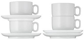 Tazze in porcellana bianca in set da 2 per cappuccino 160 ml Barista - WMF