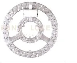 Modulo 38w 6000lm cct 3000-4000-6500lm incluso calamite 180° 360x22...