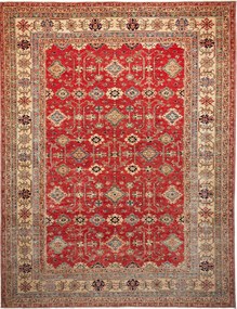 Kazak Tappeto 280x350 Rosso (Pakistan) Annodato A Mano