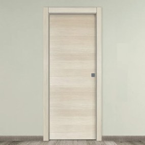 Porta scorrevole Oxford ecru L 80 x H 210 cm reversibile