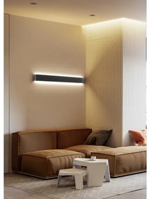 Azzardo AZ5341 - Applique GALASSO LED 36W 230V 110 cm nero