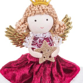 Statuetta natalizia in tessuto Angel – Casa Selección