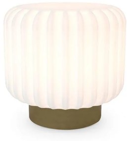 Atelier Pierre - Dentelles Wide XL Portable Lampada da Tavolo IP54 Clay Atelier Pierre