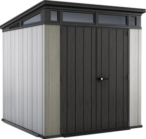 Casetta da Giardino Porta Attrezzi 214x218x226 cmin Duotech Keter Artisan 7x7 Grigia...