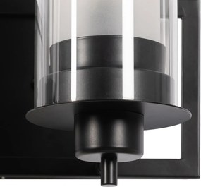 Lampada da parete in bianco e nero - Ixia