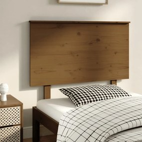 Testiera per letto miele 94x6x82,5 cm in legno massello di pino