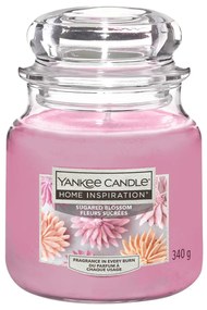 Sugared Blossom, candela in giara media Yankee Candle