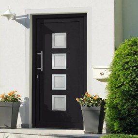 Porta Di Ingresso Antracite 108x200 Cm /