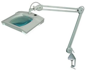 Lampada da tavolo a LED con lente d'ingrandimento e clip LED/5W/230V