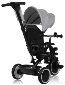 Lionelo - Triciclo per bambini BERRY Grey Stone