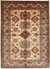 Kazak Tappeto 180x240 Beige (Pakistan) Annodato A Mano