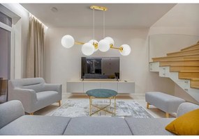 Lampadario a sospensione con filo 6xE27/35W/230V oro