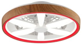 Brilliant - LED RGBW Ventilatore a soffitto dimmerabile GAIANO LED/24W/230V + +TC