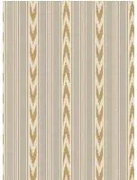 Mulberry Home Carta da parati Newport Stripe - Blue/ Sand