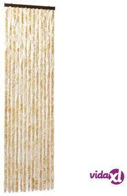 vidaXL Zanzariera Beige 56x200 cm Ciniglia