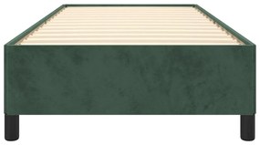 Giroletto verde scuro 100x200 cm in velluto