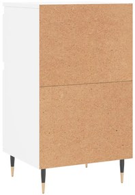 Credenza Bianca 40x35x70 cm in Legno Multistrato