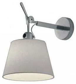 Artemide - Tolomeo Parete Diffusore Applique da Parete Ø18 Grigio Raso Artemide