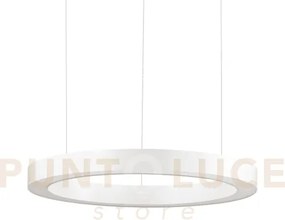 Oracle sospensione led 3000k 28w  3200 lm bianca d.50cm