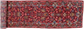 Sarouk Tappeto 80 x 430 Rosso (Iran) Annodato A Mano