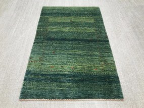 Loribaft Tappeto persiano 160x100 Verde (Iran) Annodato A Mano