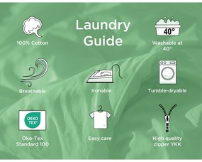 Set copripiumino e federa da bambini bianco in cotone per culla 100x135 cm WTP "Birthday party" – Jerry Fabrics