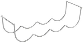 Portabottiglie da parete in metallo per 4 bottiglie My-Bottle - Metaltex