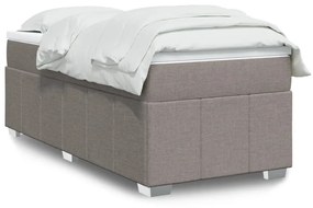 Giroletto A Molle Con Materasso Tortora 100x200 Cm İn Tessuto /