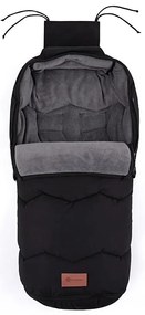 PETITE&MARS - Sacco coprigambe bimbo 4in1 WARMY nero