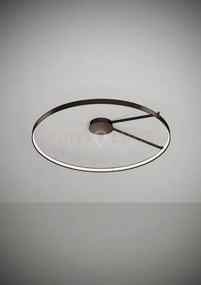 Anello lampada da soffitto bronzo spazzolato diam.109cm 2700k 3832...