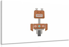 Stampa su tela – Robot in marrone