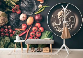 Carta da parati autoadesiva – Arte culinaria