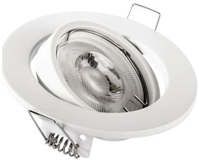 Faretto da incasso 1xGU10/MR16/10W/230V Ø 9 cm bianco