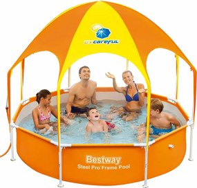 Bestway - Piscina Fuori Terra Rotonda Ø244x51cm Splash in Shade 56432