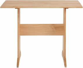 Set di panca angolare e tavolo da pranzo in legno di pino massiccio Samantha - Støraa