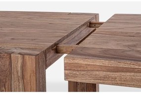 Tavolo allungabile da pranzo rettangolare in legno 175-265x90 cm Sunderland Bizzotto