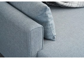 Divano angolare azzurro (angolo sinistro) Bella - Balcab Home