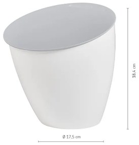 Contenitore per rifiuti compostabili nero da 2,2 l Nordic black - Mepal