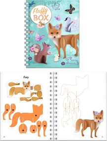 Grande set creativo - Fluffy box - Animali della foresta