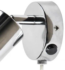 Nordlux - Faretto da parete EXPLORE 1xGU10/7W/230V cromo lucido