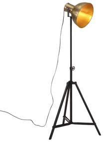 Lampada Da Terra 25 W Ottone Anticato 61x61x90/150 Cm E27 /