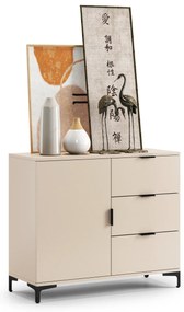 Comò LANA K-100S Beige (Champagne) - MOBILE CON CASSETTI