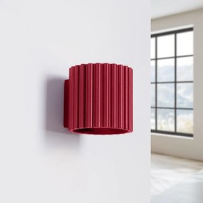 Lampada da parete burgundy ø 10 cm Zora – Sollux