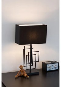 ByRydens 4002040-4002 - Lampada da tavolo PARAGON 1xE27/5W/230V nera