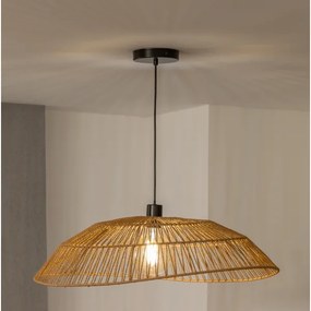 Brilagi - Lampadario LED sospeso con cavo CERIA BOHO 1xE27/40W/230V Ø 70 cm marrone